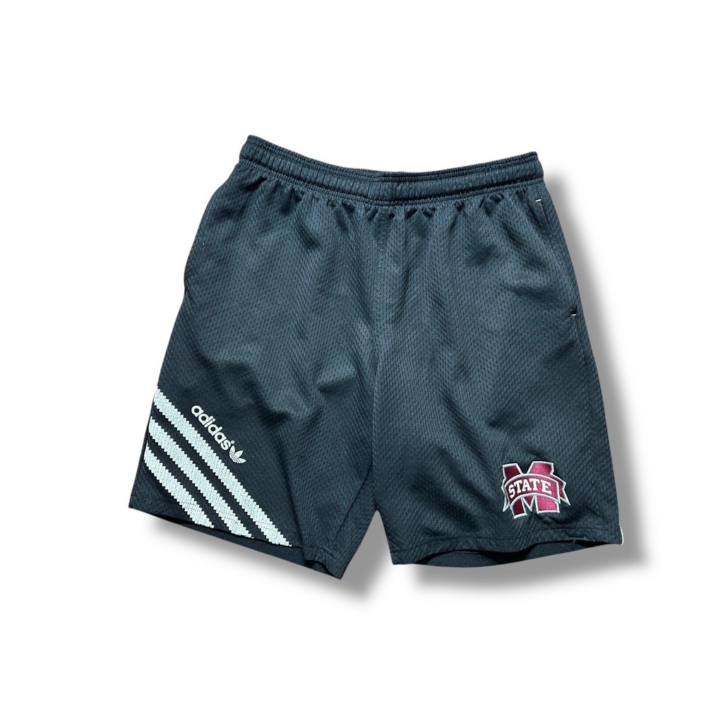 Adidas Trefoil Basketball Shorts Mississippi State Bulldogs Men's‎ Size Large